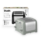DUALIT - 4 Slice Lite Toaster - Sage - 46220 - Kitchenary
