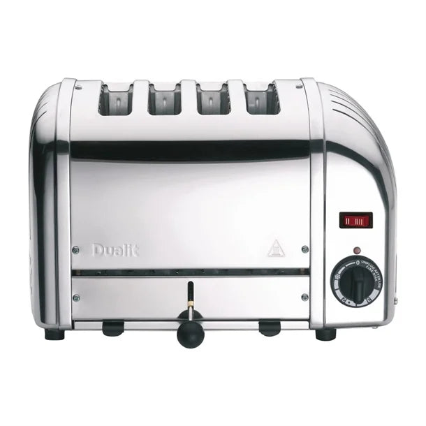 DUALIT - 4 Slice Vario Toaster - Polished Stainless Steel - 40352 - Kitchenary
