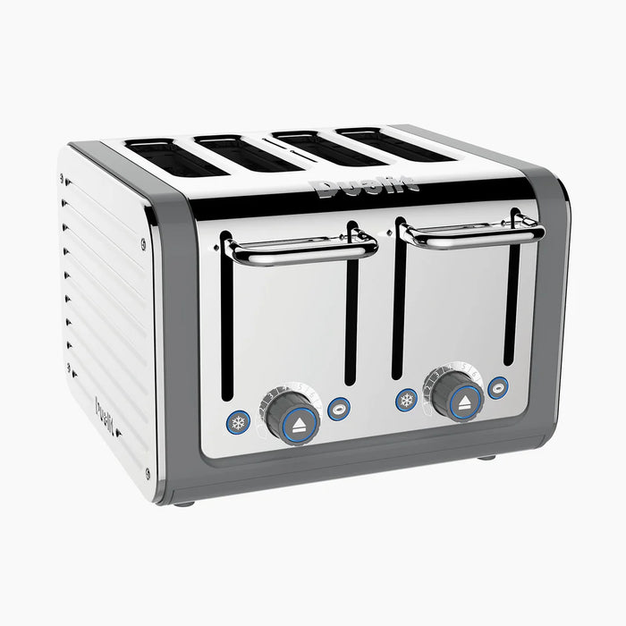 DUALIT - 4 Slot Architect Toaster - Grey - 46526 - Kitchenary