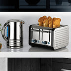 DUALIT - 4 Slot Architect Toaster - Grey - 46526 - Kitchenary