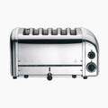 DUALIT - 6 Slice Vario Toaster - Polished Stainless Steel - 60144 - Kitchenary