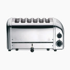 DUALIT - 6 Slice Vario Toaster - Polished Stainless Steel - 60144 - Kitchenary