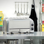 DUALIT - 6 Slice Vario Toaster - Polished Stainless Steel - 60144 - Kitchenary