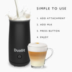 DUALIT - Hot Chocolate Maker & Milk Frother - Black - 84140 - Kitchenary