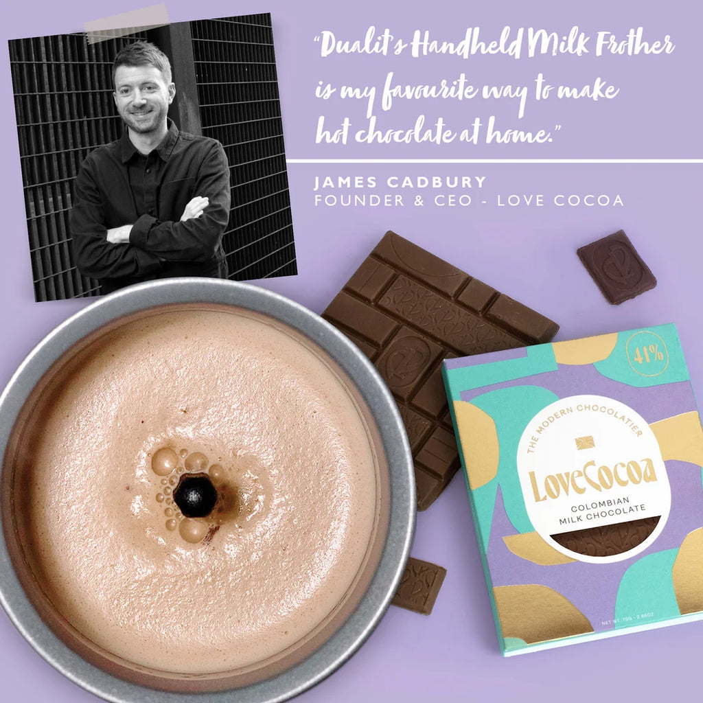 DUALIT - Hot Chocolate Maker & Milk Frother - Black - 84140 - Kitchenary
