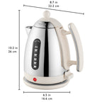 DUALIT - Lite Jug Kettle - Canvas White - 72003 - Kitchenary