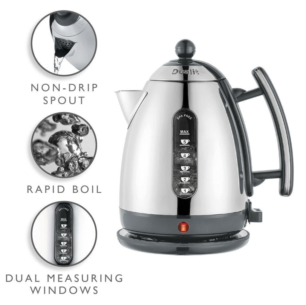 DUALIT - Lite Jug Kettle - Grey - 72006 - Kitchenary