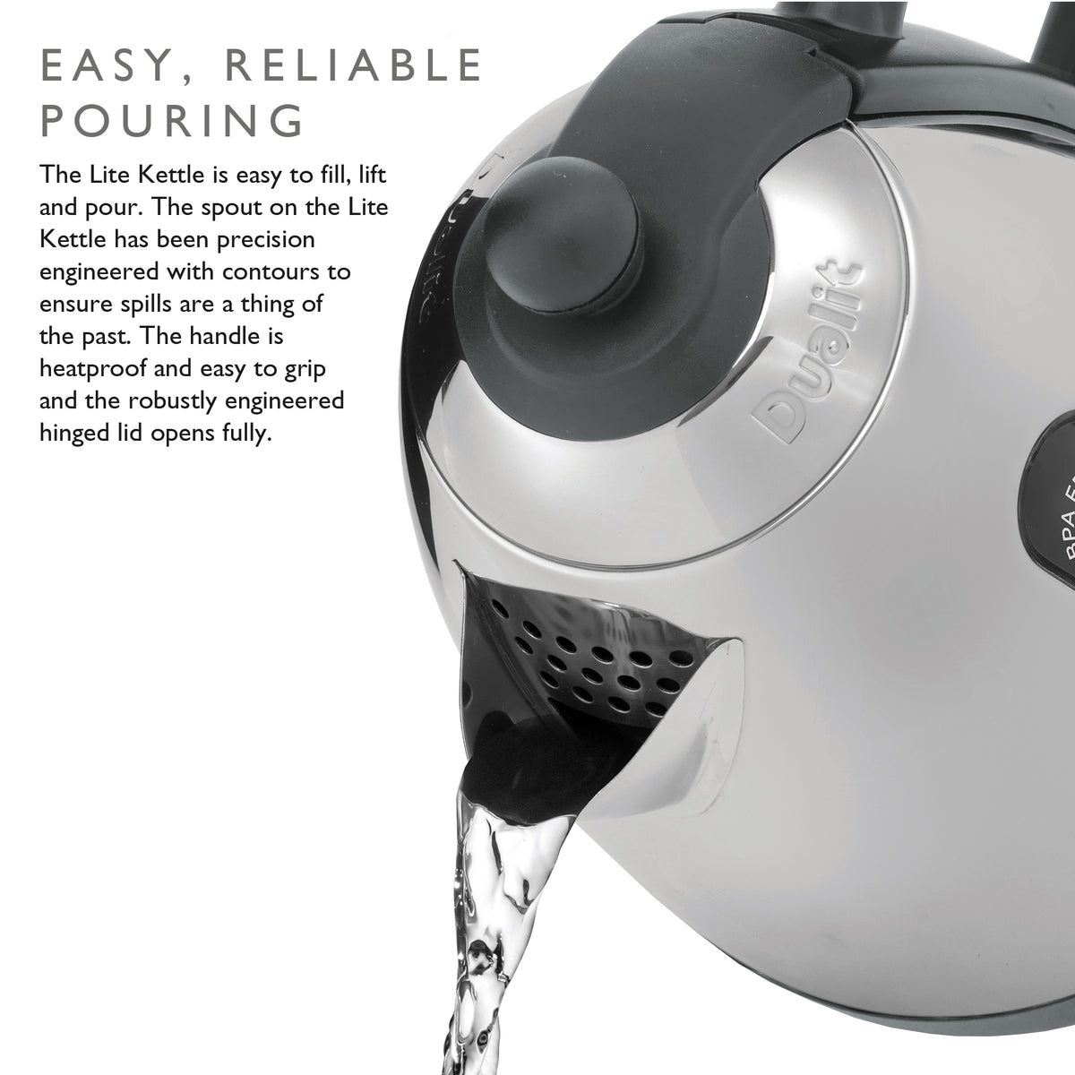 DUALIT - Lite Jug Kettle - Grey - 72006 - Kitchenary