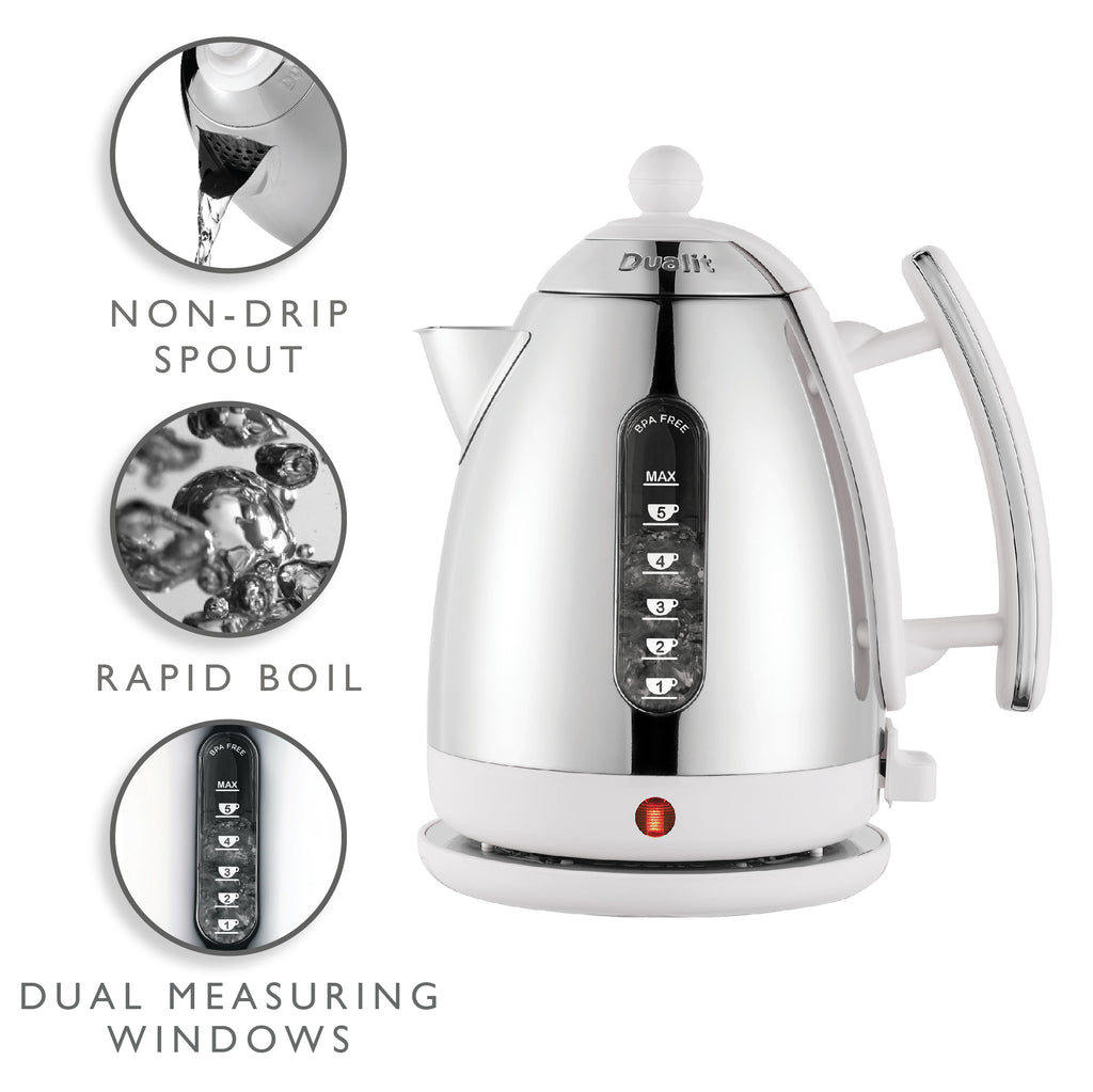 DUALIT - Lite Jug Kettle - White - 72016 - Kitchenary