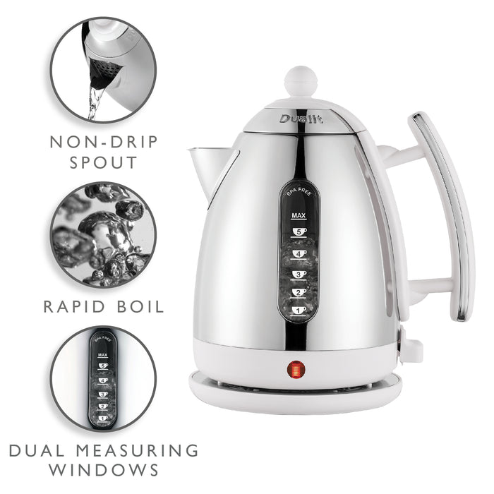 DUALIT - Lite Jug Kettle - White - 72016 - Kitchenary