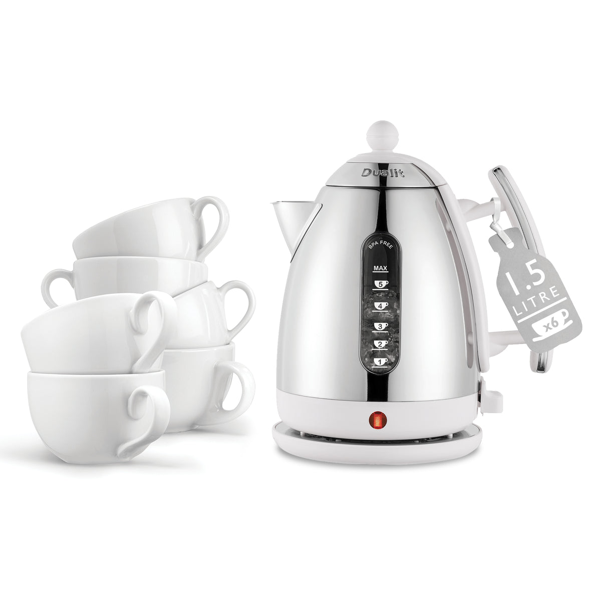 DUALIT - Lite Jug Kettle - White - 72016 - Kitchenary