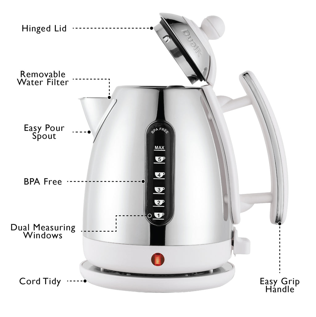DUALIT - Lite Jug Kettle - White - 72016 - Kitchenary