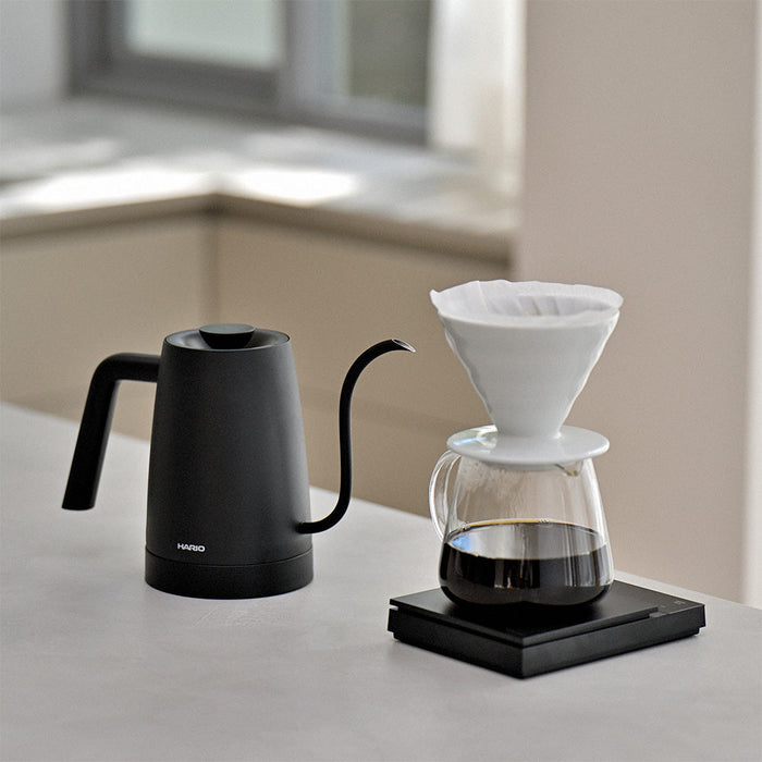 ECK-80-B-EU - HARIO ECK-80-B-EU Lyra Electric Coffee Drip Kettle (800ml) - Black - Kitchenary