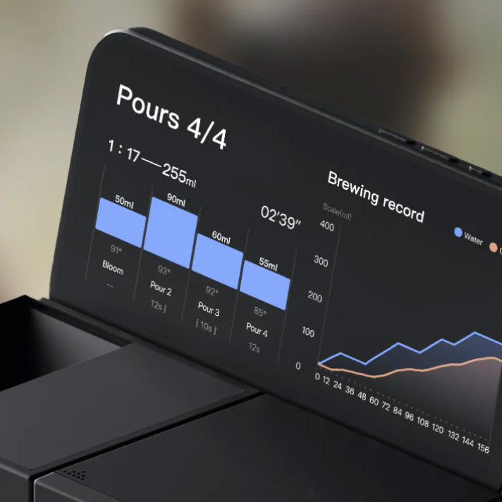 XBLOOM FW-02B-01UK XBloom Studio Coffee Machine - Midnight Black