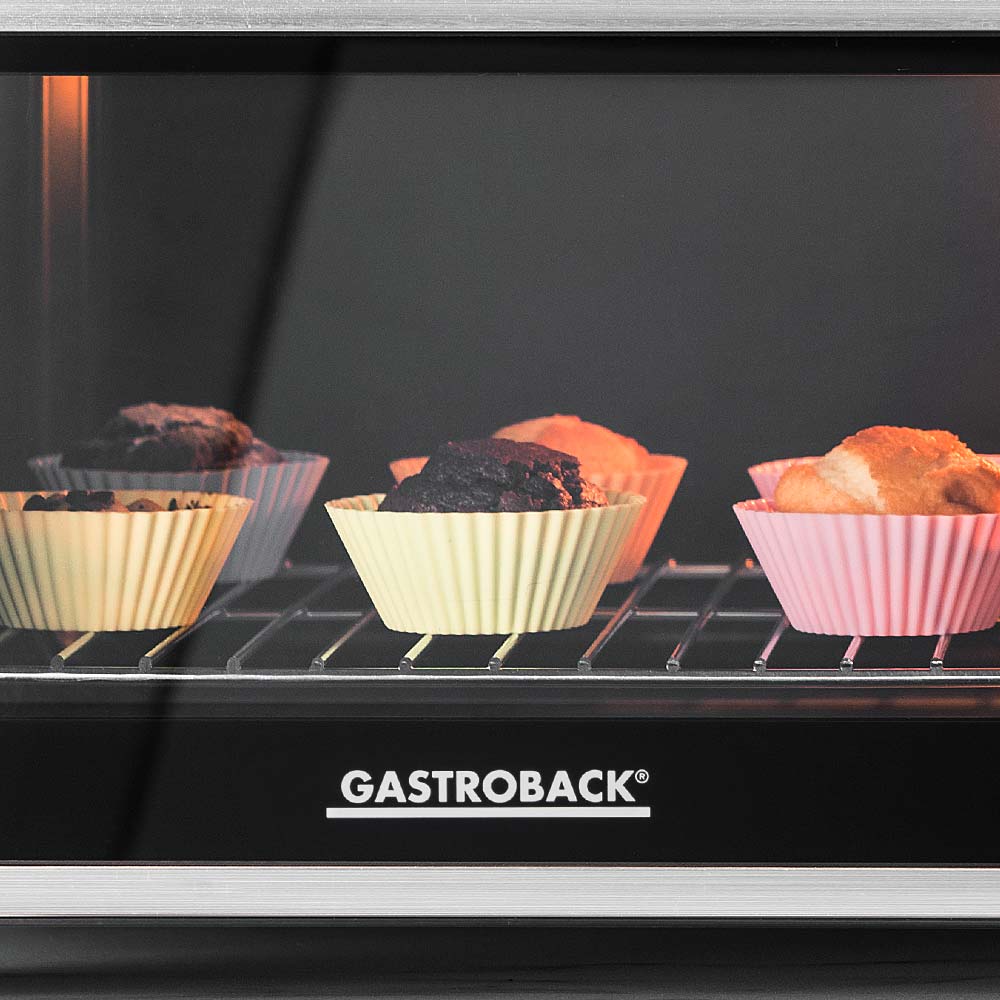 GASTROBACK - Design Bistro Oven Bake & Grill - Black & Stainless Steel - 62814 - Kitchenary