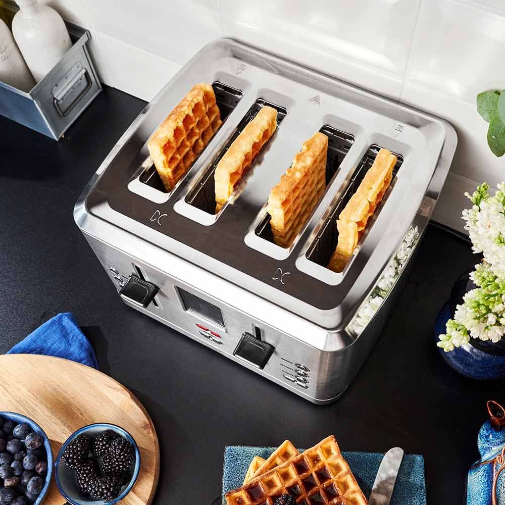 GASTROBACK - Design Digital Toaster 4 Slice - Stainless Steel - 62396 - Kitchenary