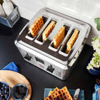 GASTROBACK - Design Digital Toaster 4 Slice - Stainless Steel - 62396 - Kitchenary