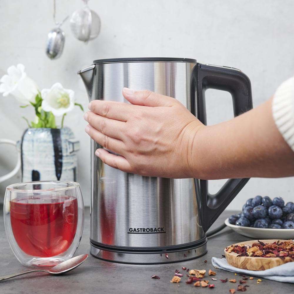 GASTROBACK - Design Kettle Cool Touch - Stainless Steel - 62436 - Kitchenary