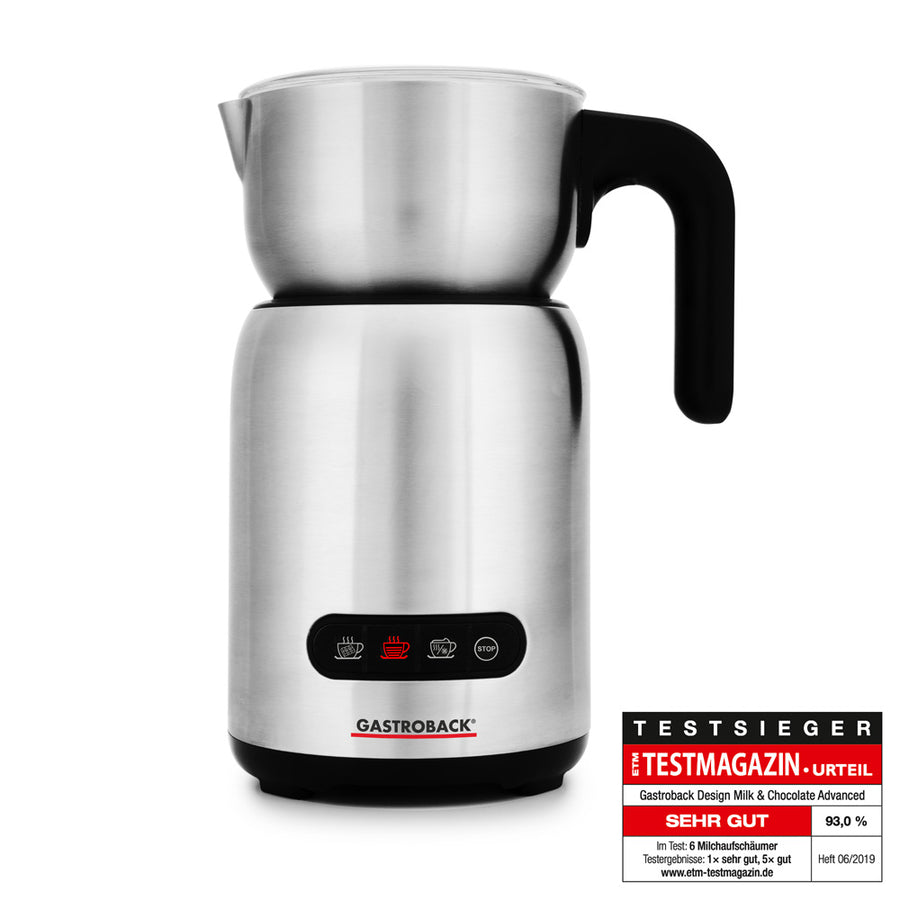 GASTROBACK - Design Milk & Chocolate Advances - Stainless Steel - 62359 - Kitchenary