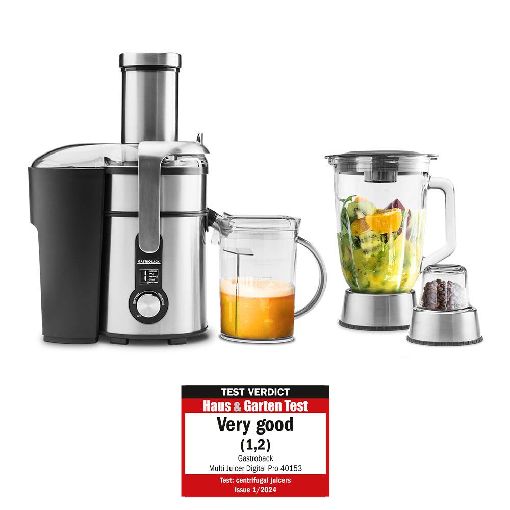 GASTROBACK - Design Multi Juicer Digital Pro - Stainless Steel - 60153 - Kitchenary