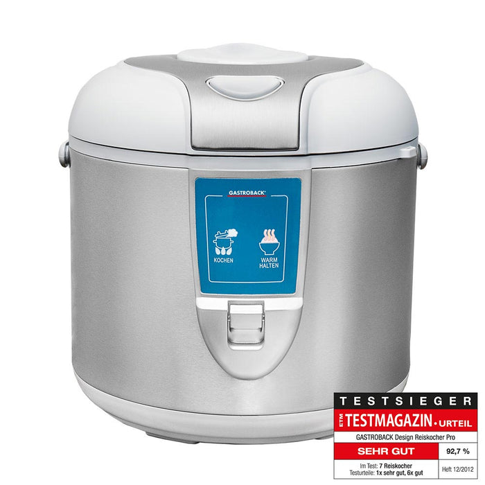GASTROBACK - Design Rice Cooker Pro - Stainless Steel - 62518 - Kitchenary