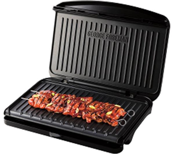 GEORGE FOREMAN - Large Fit Grill - Black - 25820 - Kitchenary