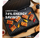 GEORGE FOREMAN - Large Fit Grill - Black - 25820 - Kitchenary