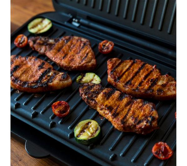 GEORGE FOREMAN - Large Fit Grill - Black - 25820 - Kitchenary