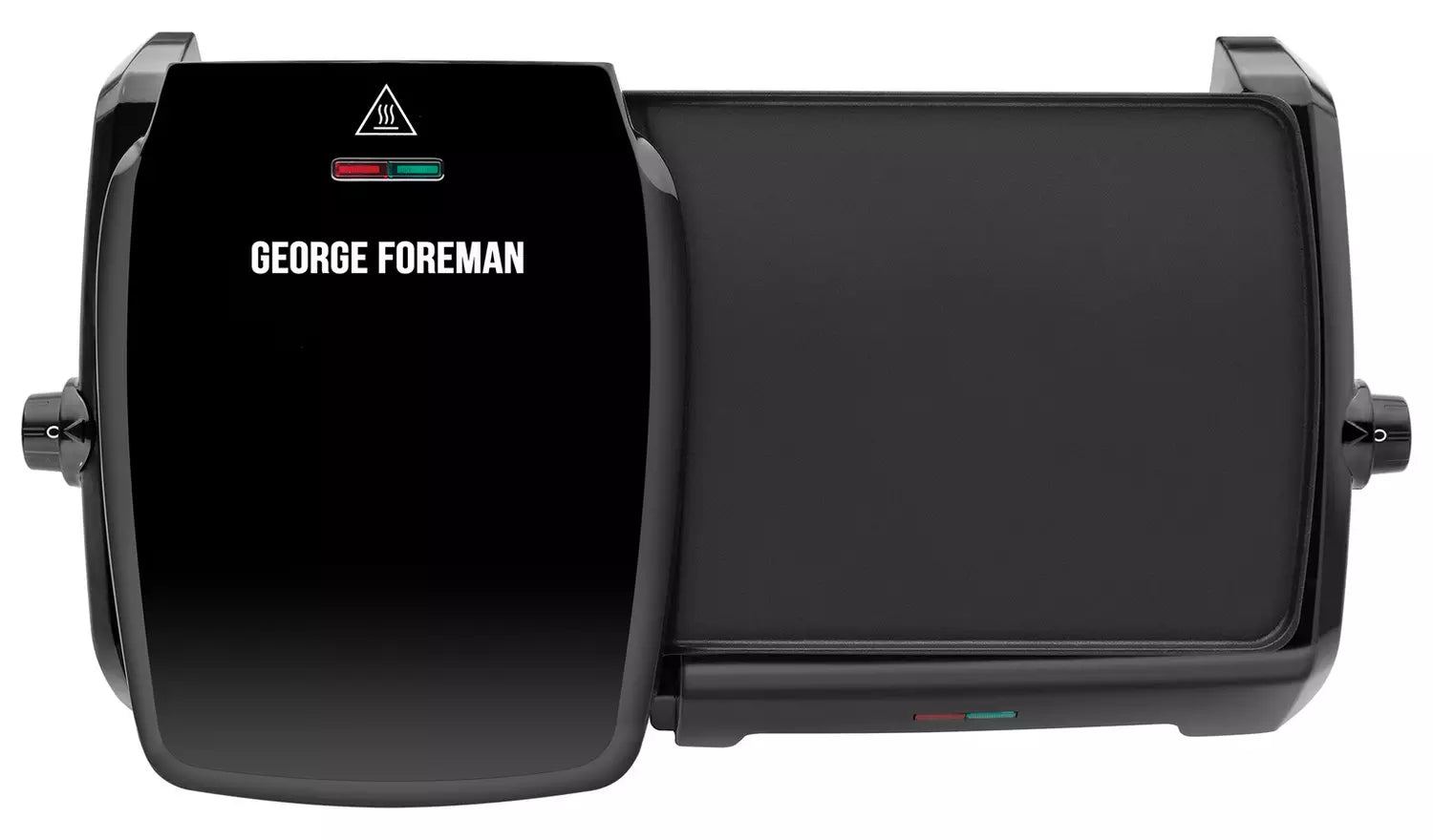 GEORGE FOREMAN - Large Variable Temperature Grill & Griddle - Black - 23450 - Kitchenary