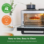 HAMILTON BEACH - 28L Mini Oven with Double Hotplate - HB28HDB - Kitchenary