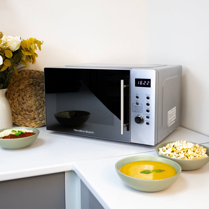 HAMILTON BEACH - 30L Combination Microwave with Grill - Stainless Steel - HB30LS01 - Kitchenary