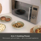 HAMILTON BEACH - 30L Combination Microwave with Grill - Stainless Steel - HB30LS01 - Kitchenary