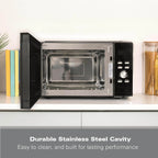 HAMILTON BEACH - 30L Family Microwave - Black - HB30FUXP04 - Kitchenary