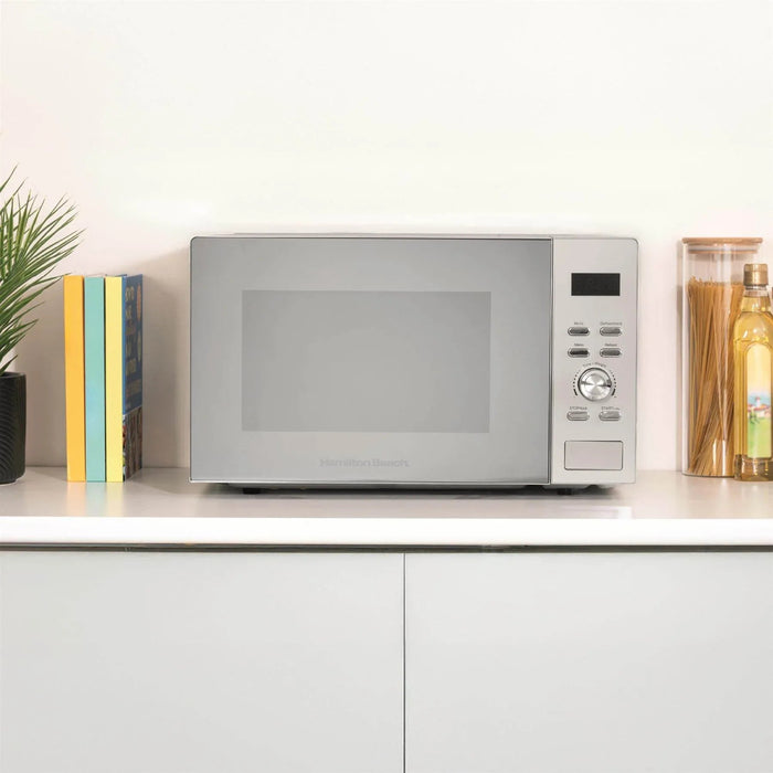 HAMILTON BEACH - 30L Family Microwave - Silver - HB30FUXP04S - Kitchenary