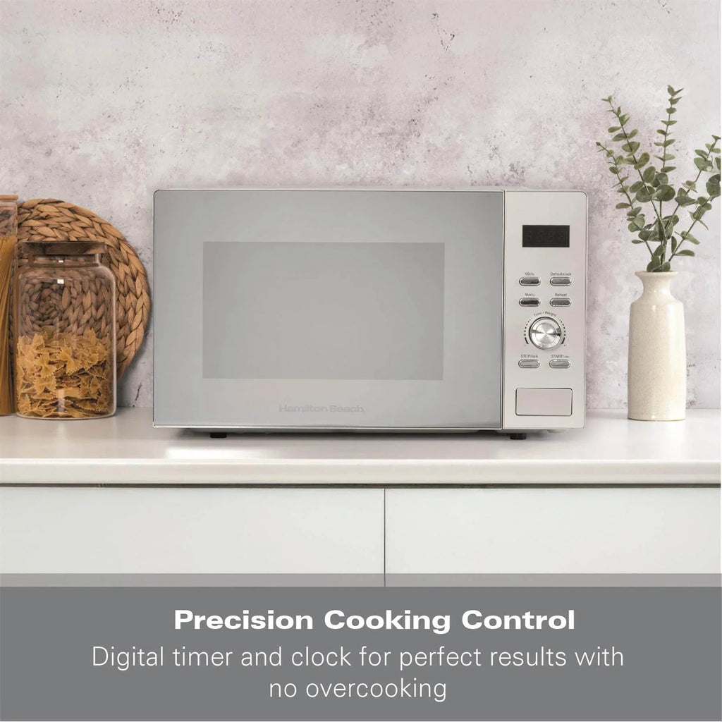 HAMILTON BEACH - 30L Family Microwave - Silver - HB30FUXP04S - Kitchenary