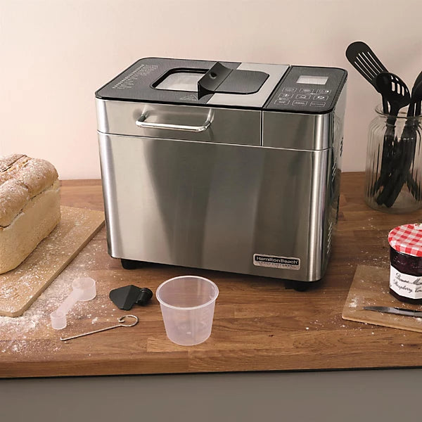 HAMILTON BEACH - Artisan Pro Automatic Bread Maker - Silver - HB8202BMP - Kitchenary