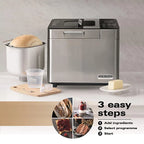 HAMILTON BEACH - Artisan Pro Automatic Bread Maker - Silver - HB8202BMP - Kitchenary