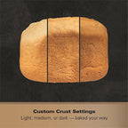 HAMILTON BEACH - Artisan Pro Automatic Bread Maker - Silver - HB8202BMP - Kitchenary