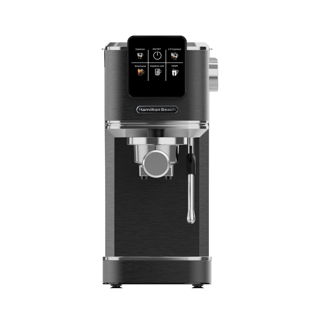 HAMILTON BEACH - BaristaPro Touch 5-in-1 Espresso Machine - Black - HBC5210B - Kitchenary