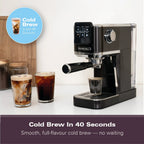 HAMILTON BEACH - BaristaPro Touch 5-in-1 Espresso Machine - Black - HBC5210B - Kitchenary