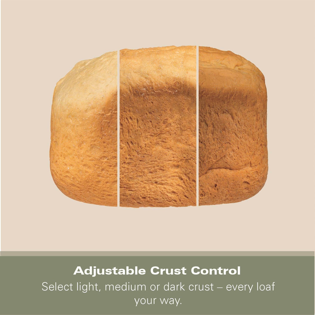 HAMILTON BEACH - Essential QuickBake 19-in-1 Automatic Bread Maker - White - HB8103BMW - Kitchenary