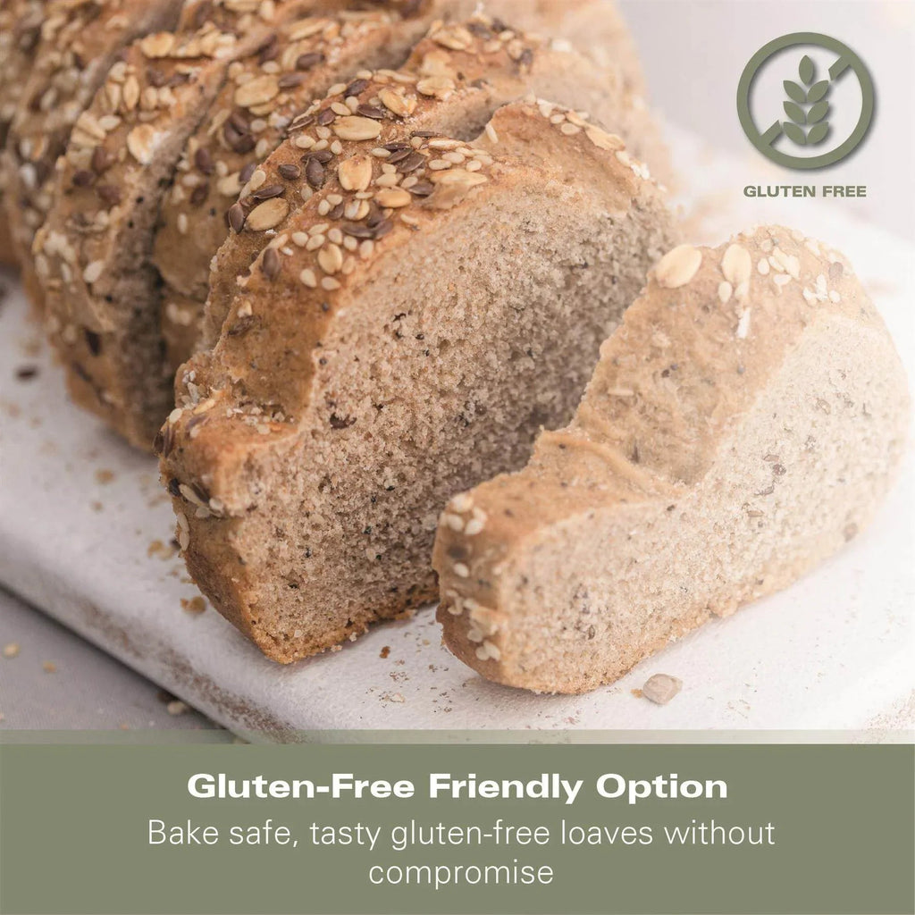 HAMILTON BEACH - Essential QuickBake 19-in-1 Automatic Bread Maker - White - HB8103BMW - Kitchenary