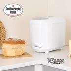 HAMILTON BEACH - Essential QuickBake 19-in-1 Automatic Bread Maker - White - HB8103BMW - Kitchenary