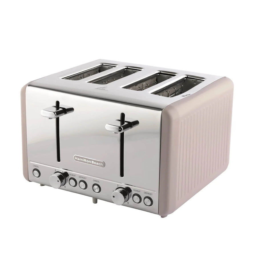HAMILTON BEACH - Harmony 4 Slice Toaster - Cappucino - HBT018C - Kitchenary