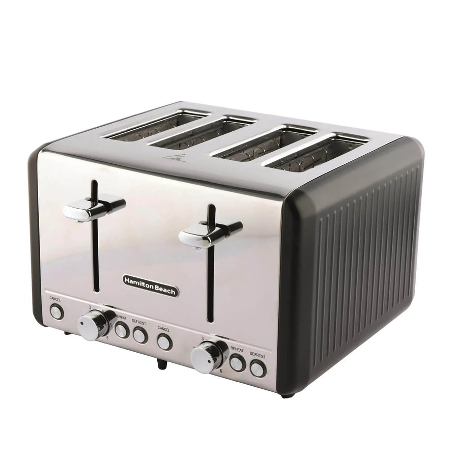 HAMILTON BEACH - Harmony 4 Slice Toaster - Espresso - HBT018B - Kitchenary
