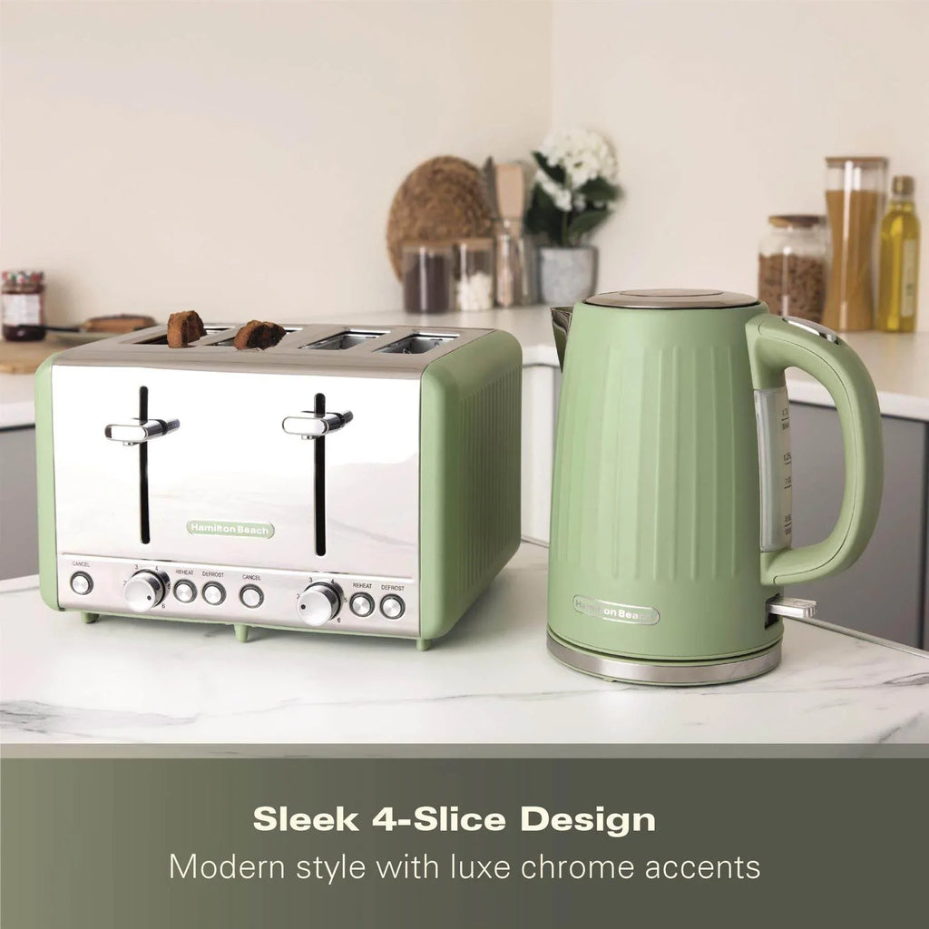 HAMILTON BEACH - Harmony 4 Slice Toaster - Matcha - HBT018M - Kitchenary