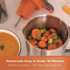 HAMILTON BEACH - Intelligent Pro Soup Maker Plus - Grey - HBSM003G - Kitchenary