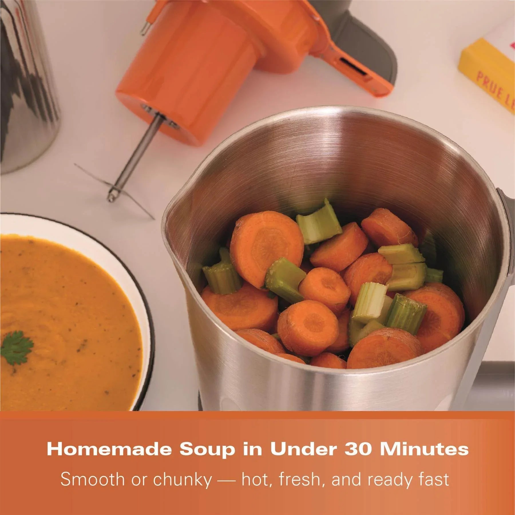 HAMILTON BEACH - Intelligent Pro Soup Maker Plus - Grey - HBSM003G - Kitchenary