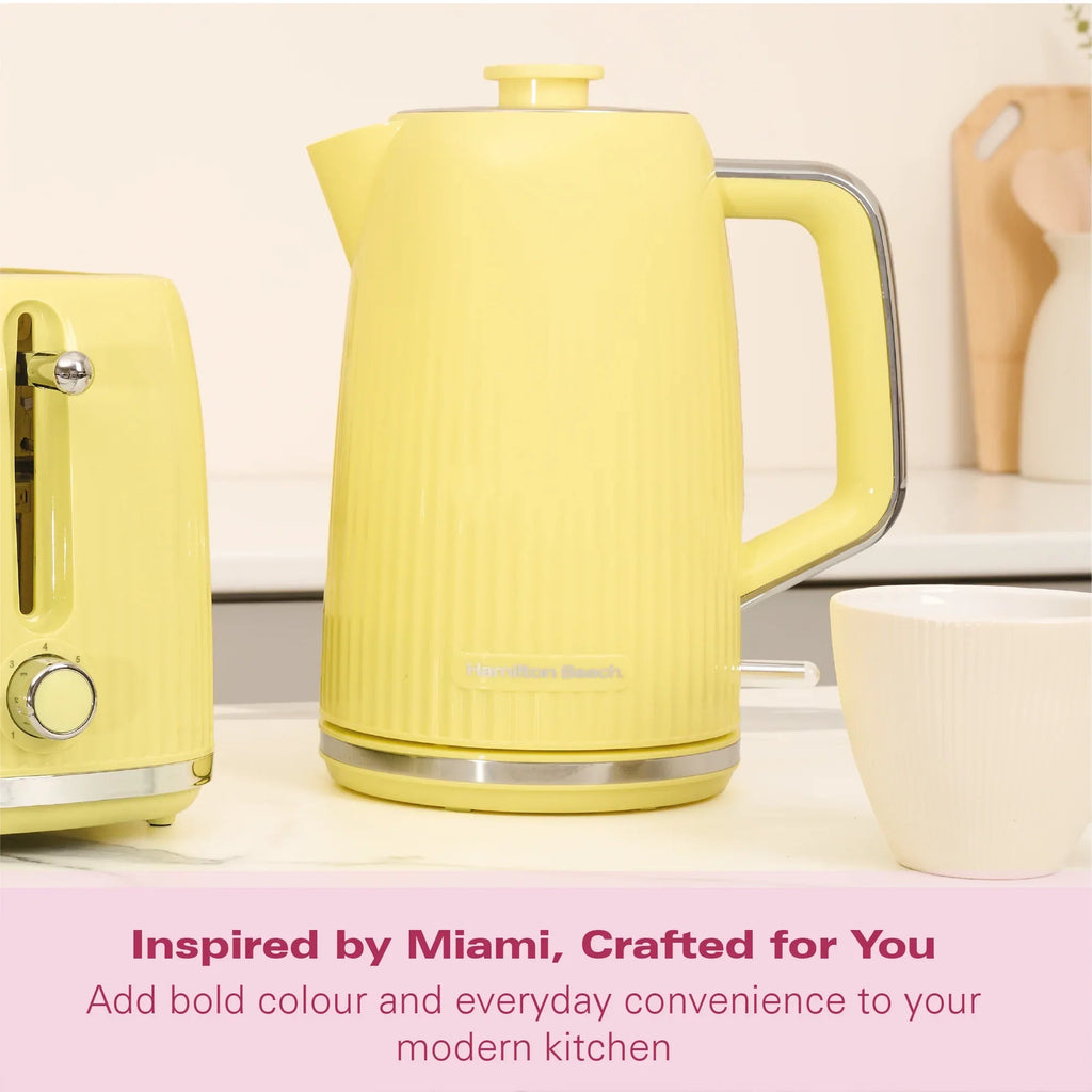 HAMILTON BEACH - Miami 1.7L Kettle - Banana Split - HB3023B - Kitchenary