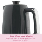HAMILTON BEACH - Miami 1.7L Kettle - Charcoal Grey - HB3023CH - Kitchenary